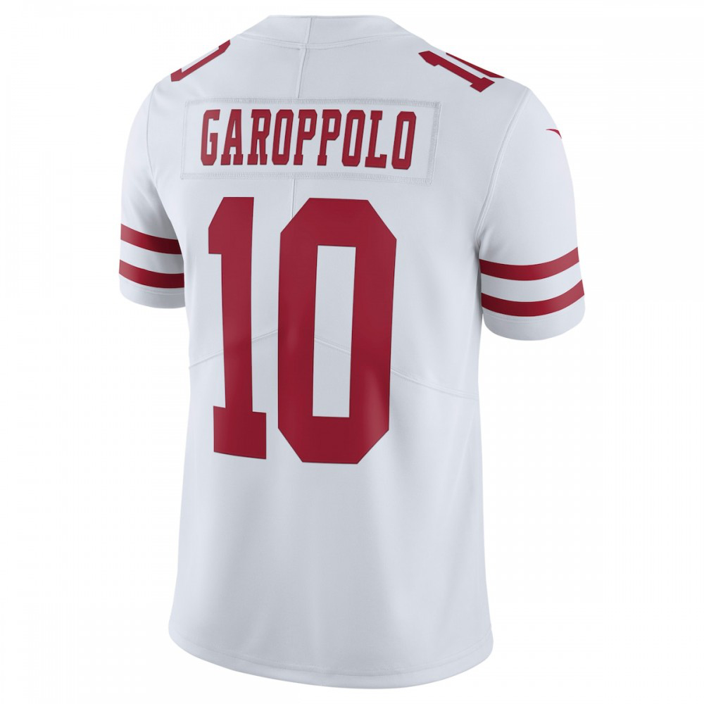 Jimmy Garoppolo San Francisco 49ers Nike Vapor Untouchable Limited Jersey - White-GridironStore